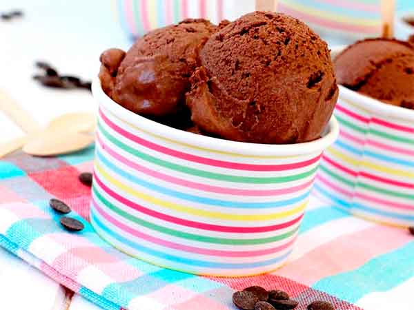 Helado de chocolate casero fácil | Chocorecetas